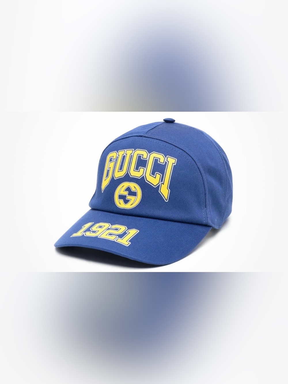 NWT Gucci 1921 college baseball cap hat size medium